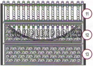 Форма ограждения №12