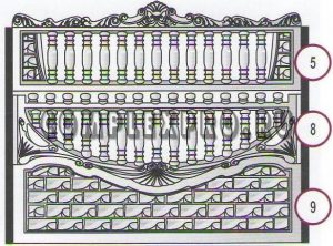 Форма ограждения №5