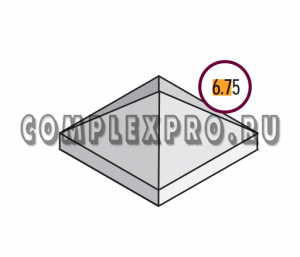 6.75 Оголовник столба