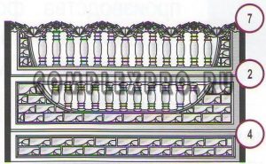 Форма ограждения №4