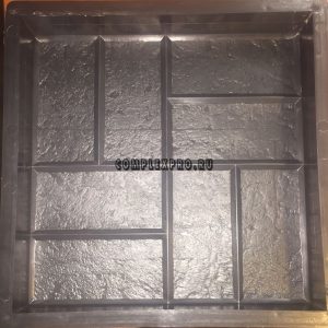 Квадрат  8-кирпичей шагрень (30х30х4.5)  РФ